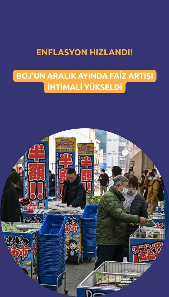 Japonya'da çekirdek enflasyon hızlandı: BOJ'un faiz artışı masada