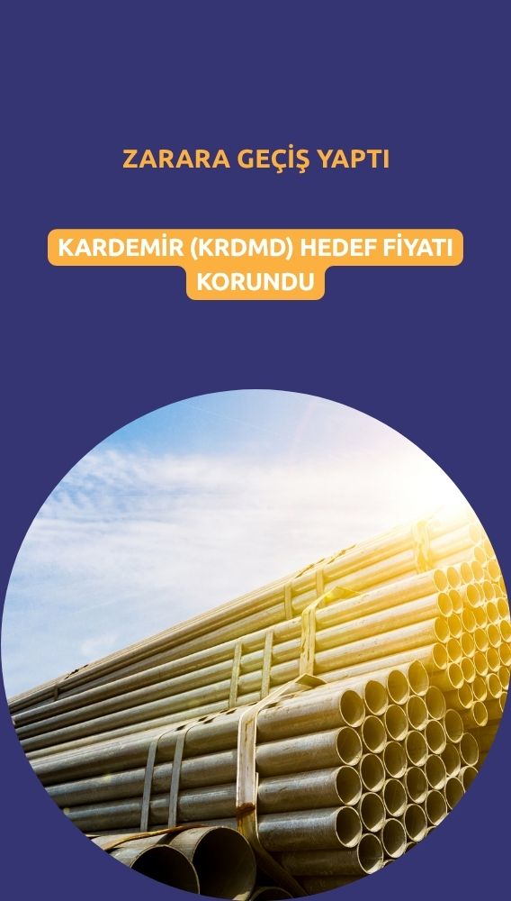 Zarara geçen Kardemir'in (KRDMD) hedef fiyatı korundu