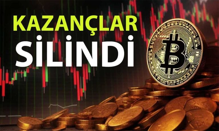 Kripto piyasasında büyük darbe: Yılın getirisi buhar oldu