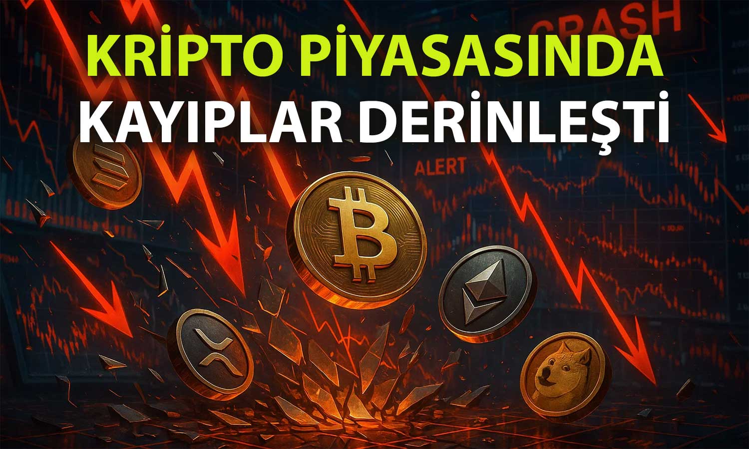 Kriptoda 2 milyar dolarlık tasfiye: BTC 100 bin dolar altına düştü