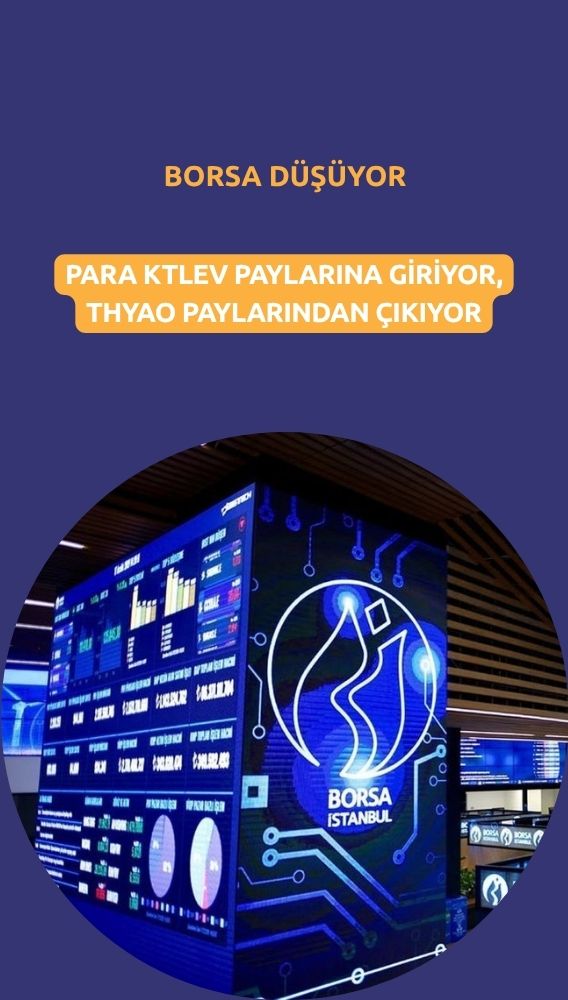 Borsa düşerken THYAO'dan sert para çıkışı yaşanıyor
