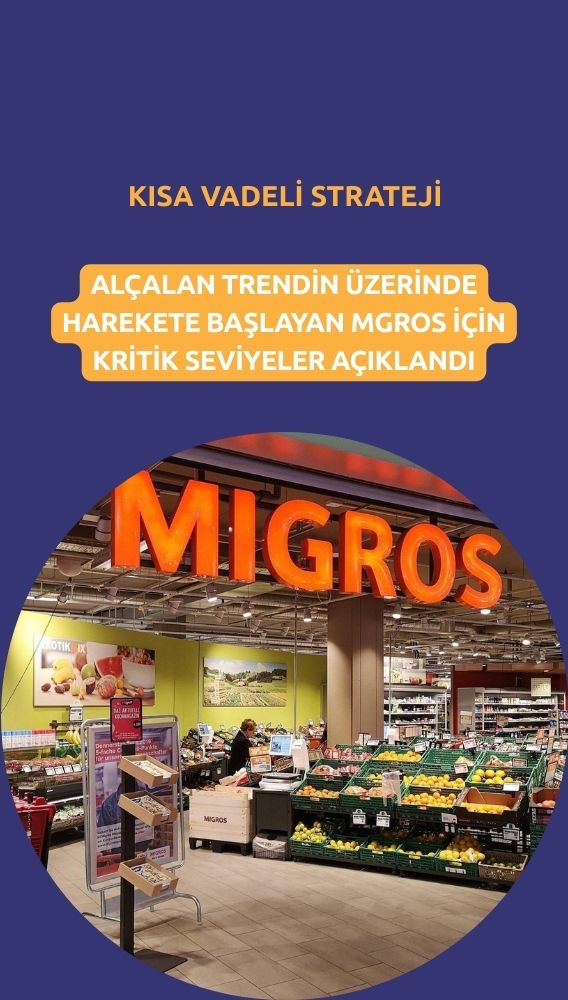 Yükselişteki Migros (MGROS) payları için kritik seviyeler açıklandı