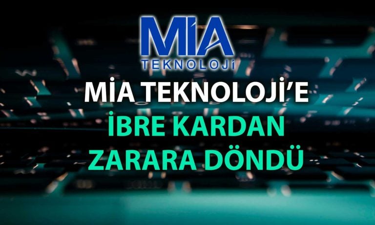 MİA Teknoloji 3. çeyrekte 342 milyon TL zarar bildirdi
