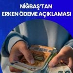 Niğbaş yaklaşık 195 bin Euro borcunu vadesinden önce ödedi