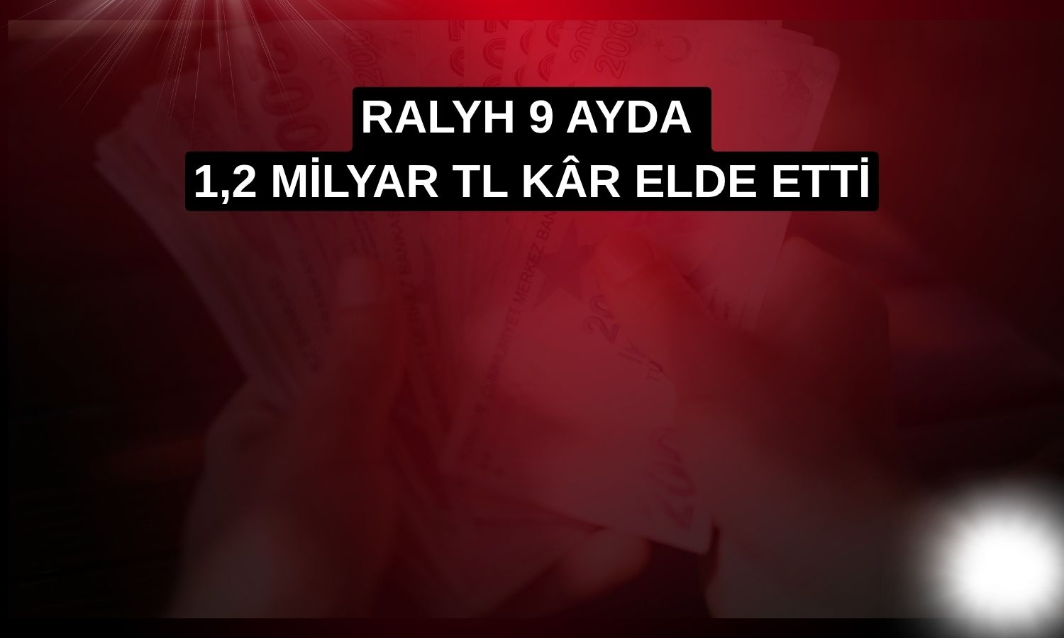 Ral Yatırım Holding’in 9 aylık kârı 1,2 milyar TL
