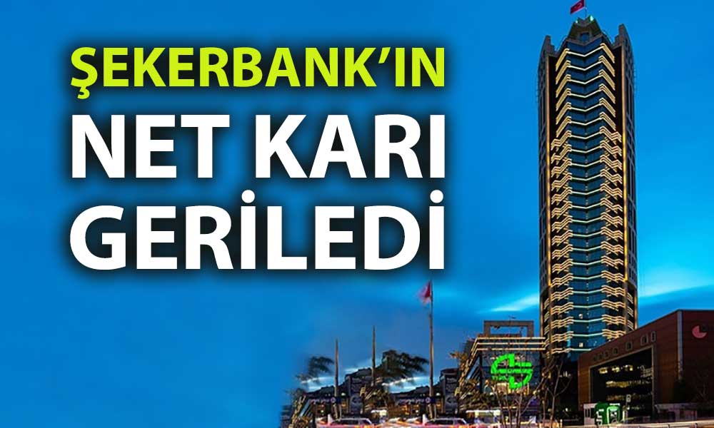 Şekerbank’ın net karı 9 ayda 1,96 milyar TL’ye geriledi