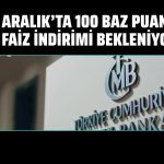 Sürpriz enflasyon Aralık’ta faiz indirimini destekledi!