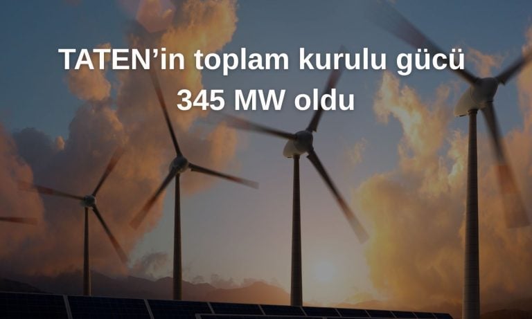 TATEN, Kürekdağı RES kapasitesini artırdı