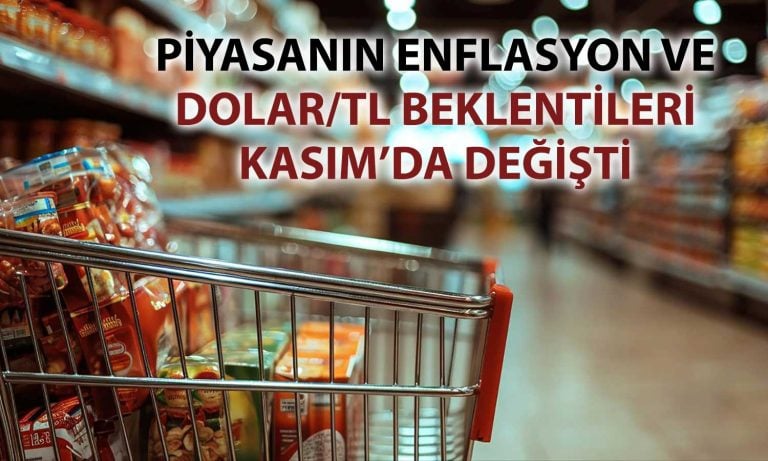 TCMB anketi: Enflasyon beklentisi yükseldi, dolar/TL tahmini düştü