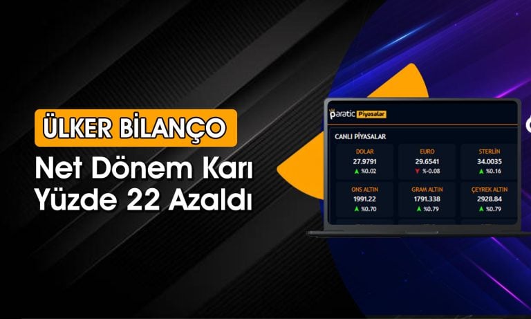 Ülker Bisküvi (ULKER) 3Ç25’te 1 milyar TL net kar elde etti