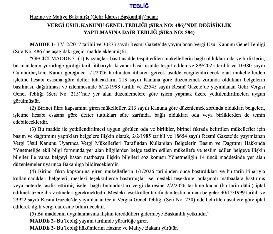 Vergi Usul Kanunu Geçici Madde Vergi Usul Kanunu Geçici Madde