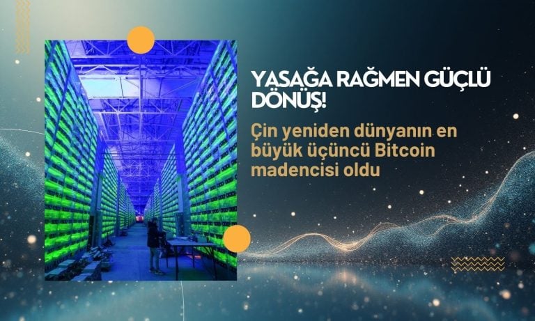 Yasağa rağmen Çin’de BTC madenciliği güçlü şekilde geri dönüyor