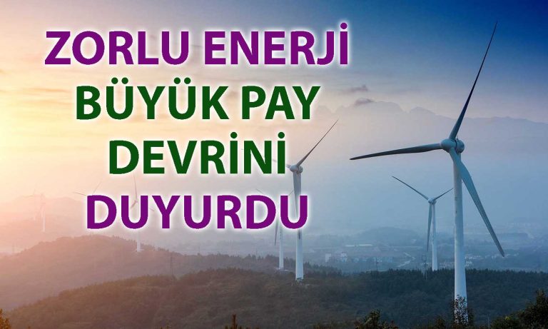 ZOREN’den stratejik hamle: Gökçedağ RES Rönesans Enerji’ye satıldı