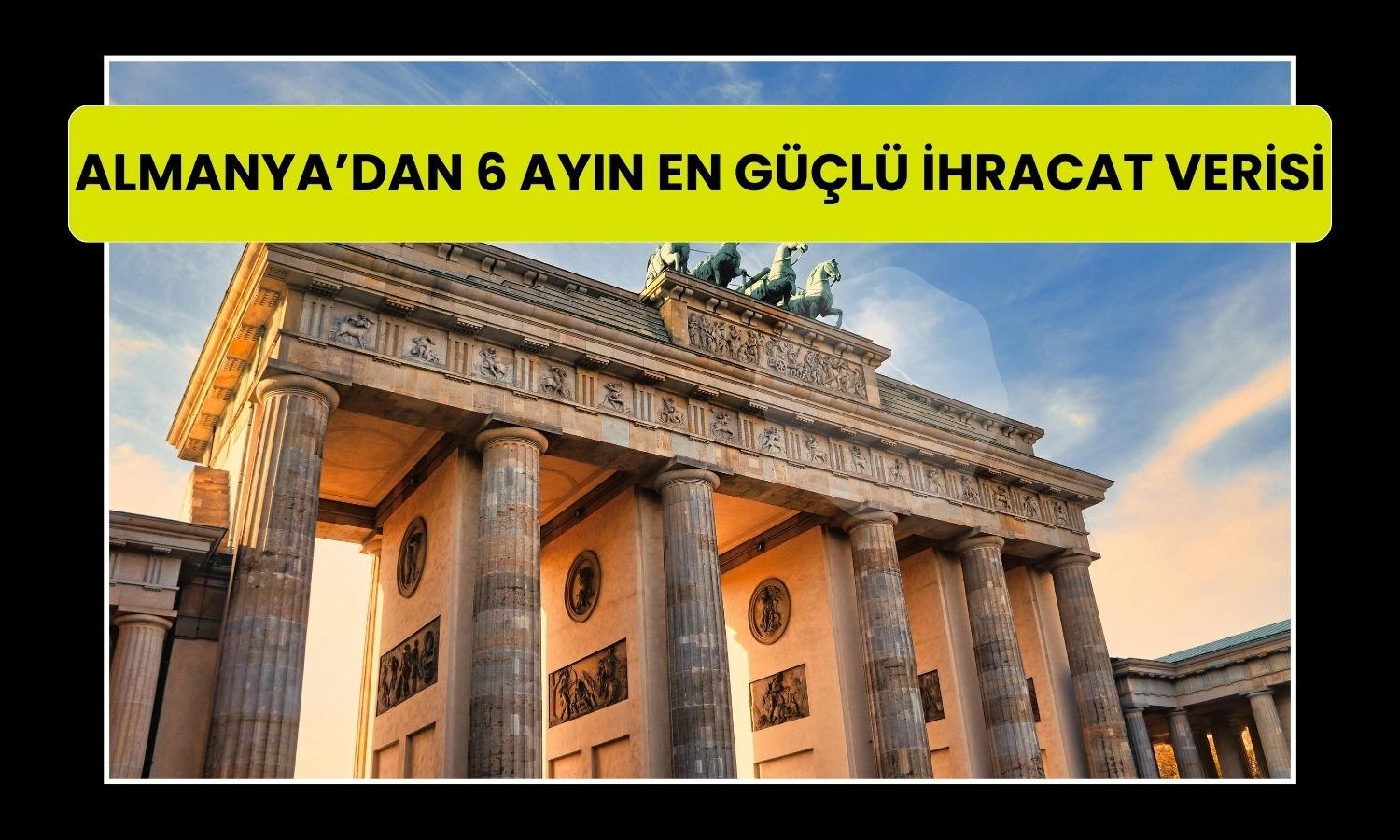AB talebi Almanya ihracatını yukarı taşıdı