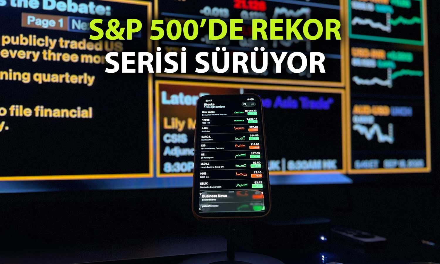 ABD borsalarında yıl sonu iyimserliği: S&P 500 zirvede