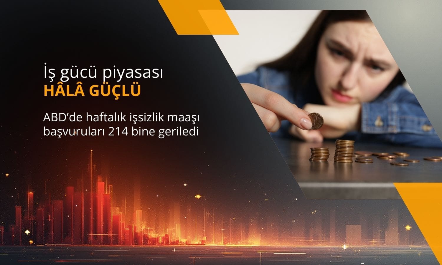 ABD’de işsizlik maaşı başvuruları geriledi: İş gücü piyasası hâlâ güçlü