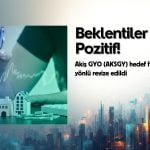 Akiş GYO (AKSGY) beklentileriyle hedef fiyat yükseltildi