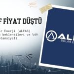 Alfa Solar (ALFAS) hedef fiyatı düştü: Potansiyel yüzde 49
