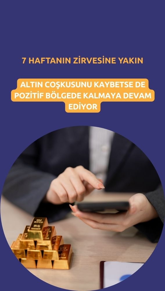 Altın 7 haftanın zirvesinde tutunuyor, gümüş rekora yakın
