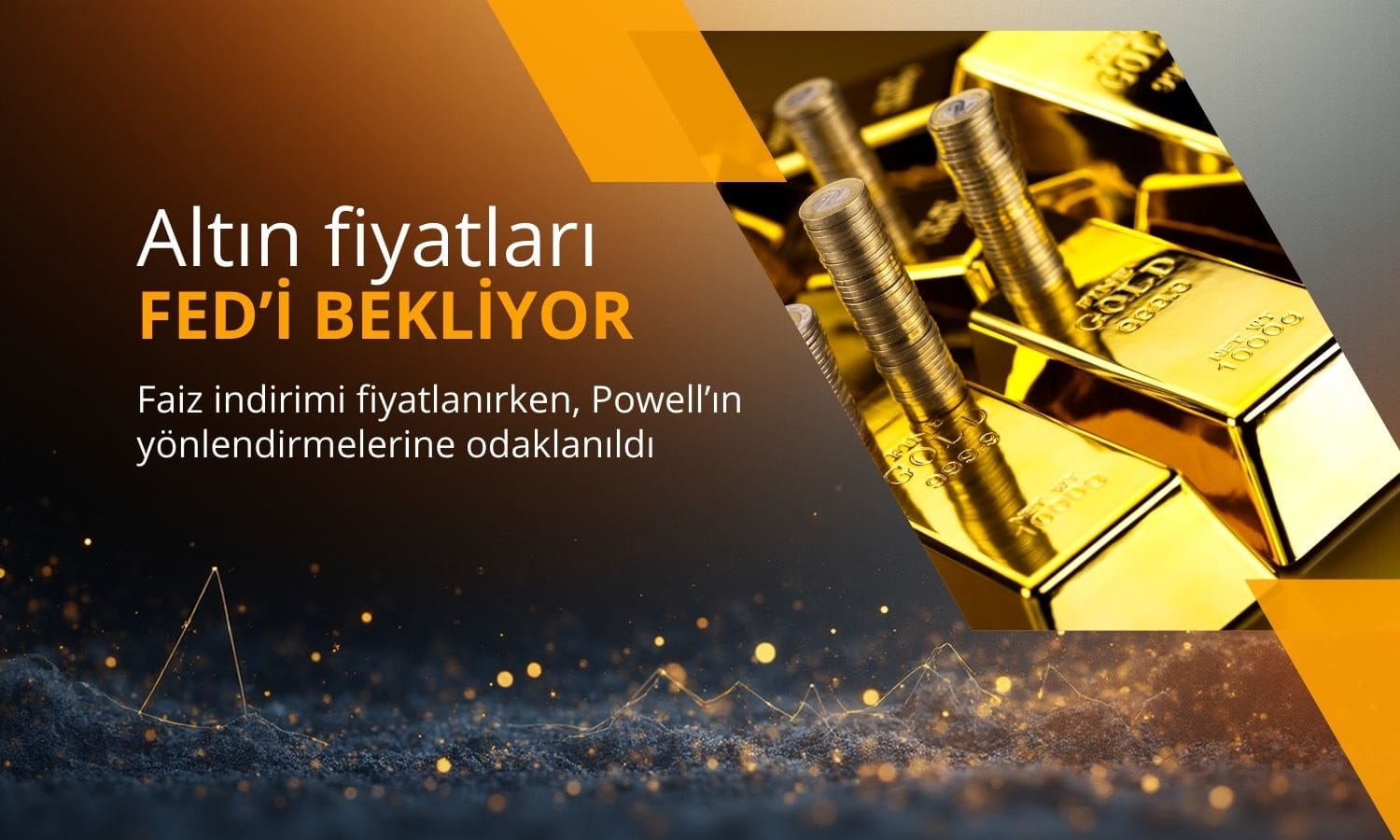 Altın Fed öncesi “şahin faiz indirimi” sinyaline odaklandı