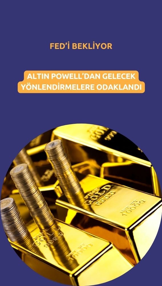 Altın Fed öncesi 