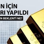 Altın fiyatlarında düşüş beklentisi! Uzman tarih vererek konuştu