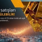 Altın göstergeleri kâr satışlarının gelebileceğini gösteriyor