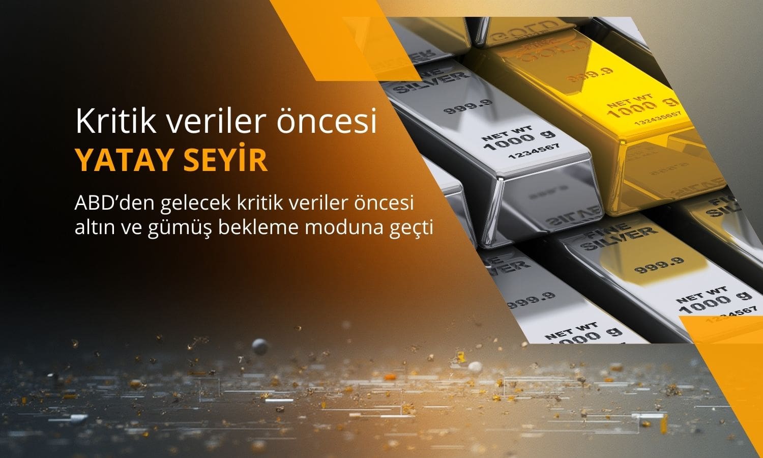 Altın kritik ABD enflasyonu öncesi yatay seyrediyor