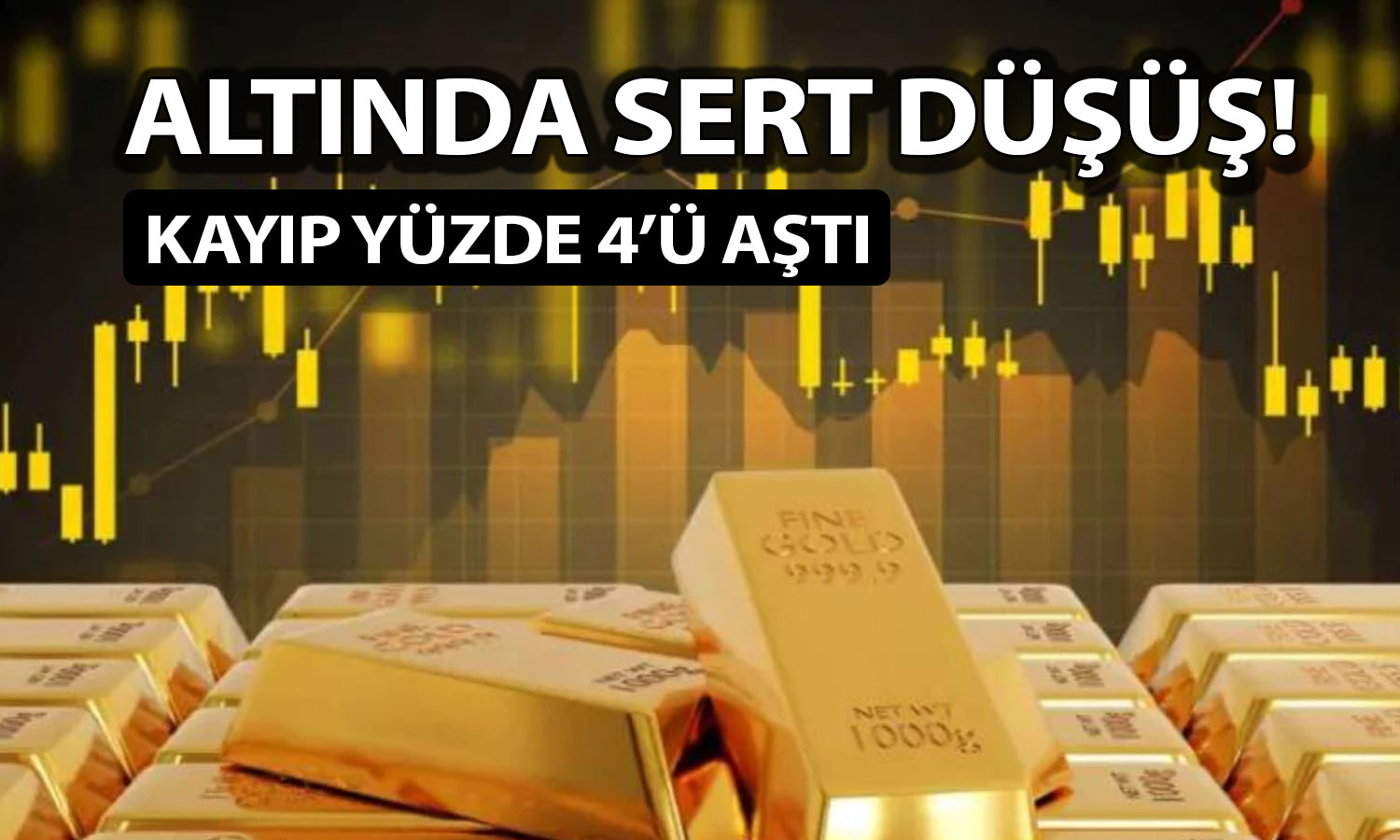 Altında sert düşüş! Gram cinsi 6000 TL’nin altına sarktı
