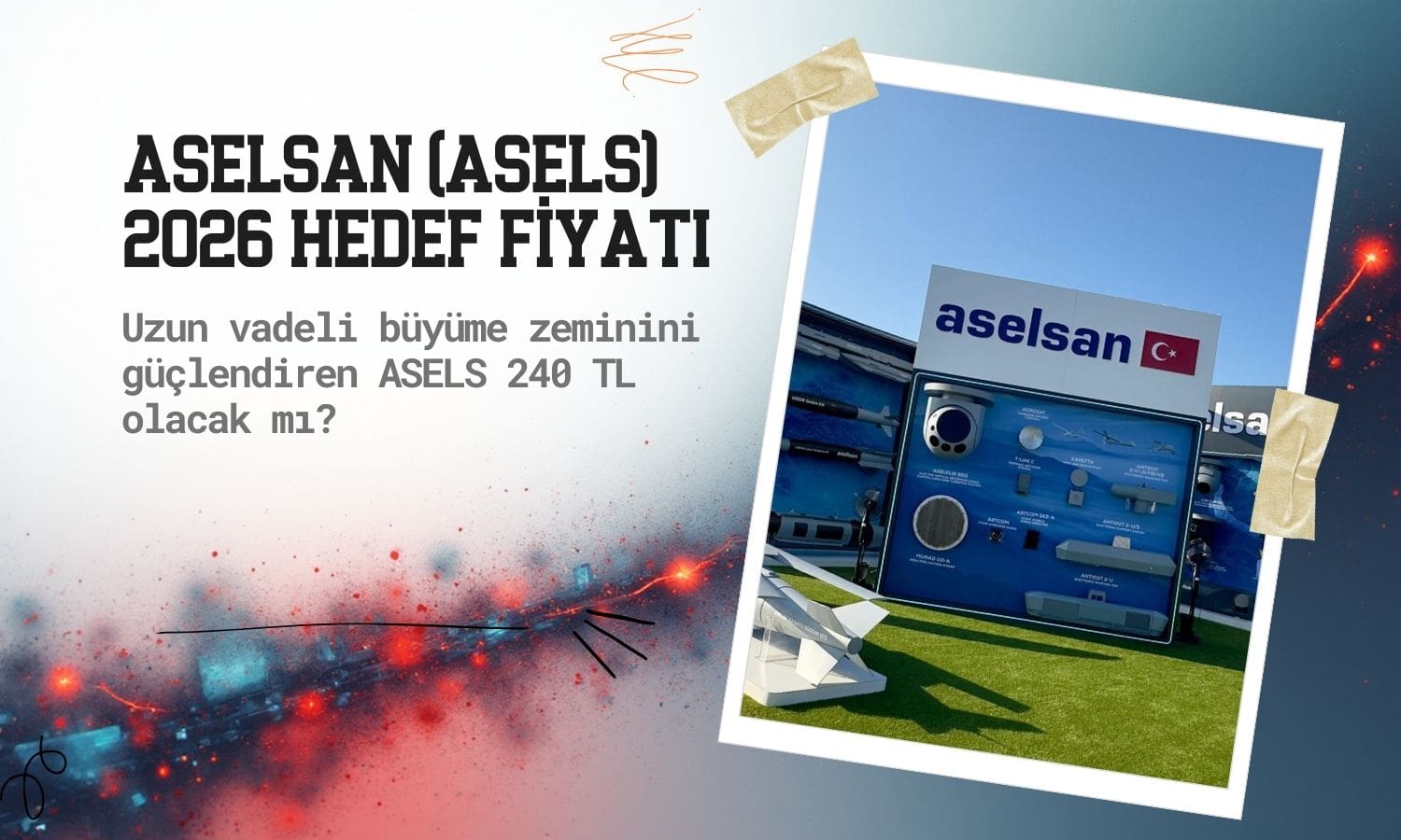 Aselsan (ASELS) 2026 hedef fiyatı: 240 TL’ye yükselir mi?