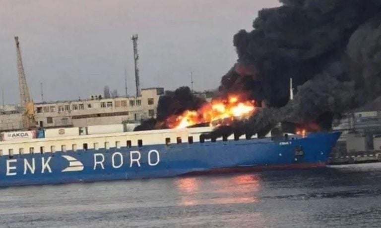 Bakanlıktan Ukrayna’da vurulan Türk gemisi hakkında açıklama