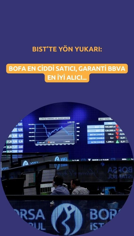 BIST 100 yeniden yükseliyor: BofA satıcı, Garanti alıcı