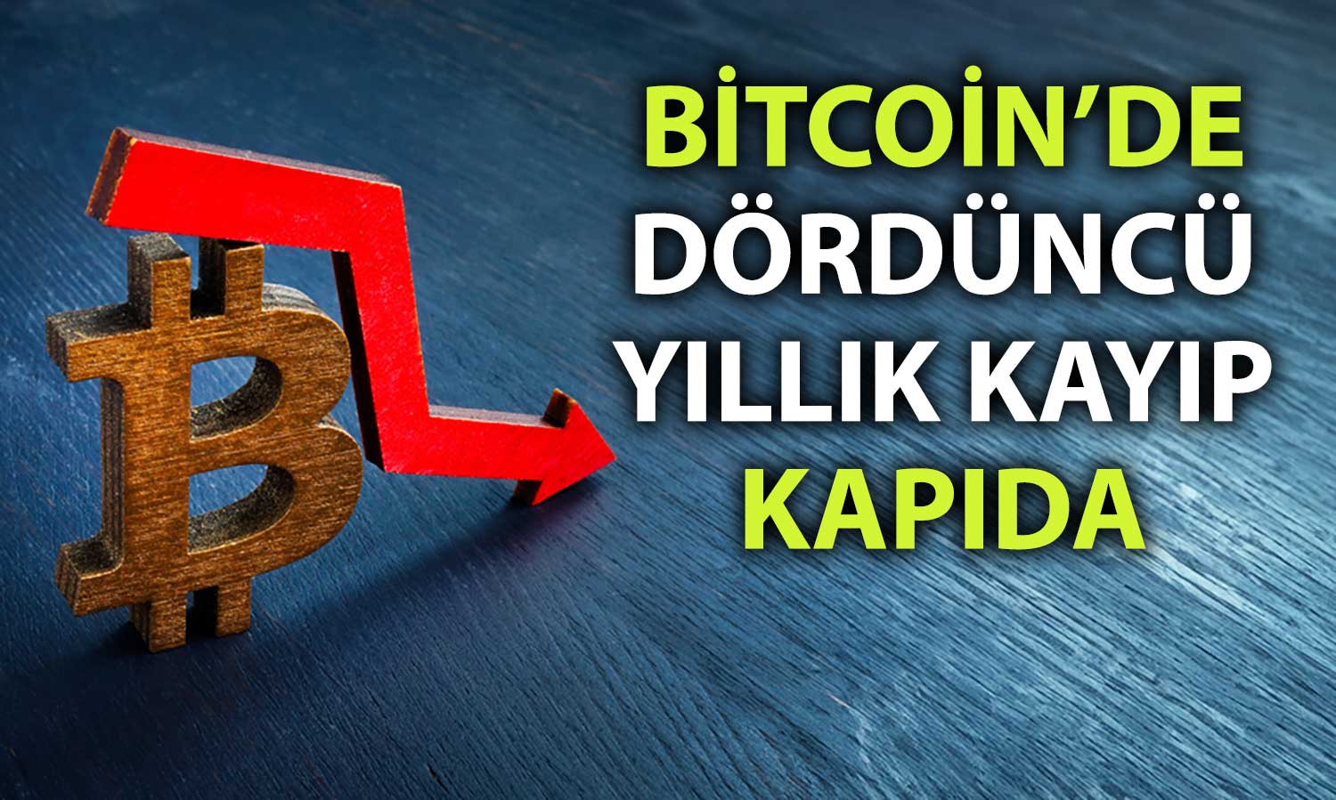 Bitcoin’de yorgunluk: Kripto para yılı kayıpla kapatmaya gidiyor