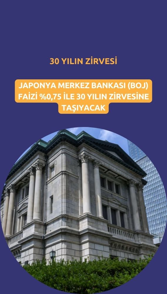 Japonya Merkez Bankası'ndan 30 yılın zirvesine faiz hamlesi