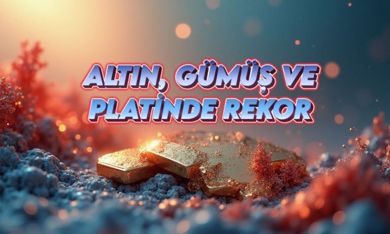 Değerli metaller parlıyor: Altın, gümüş ve platin tarihi zirvede