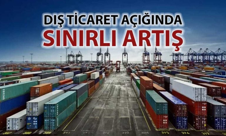 Dış ticaret açığı Kasım’da yüzde 4 arttı