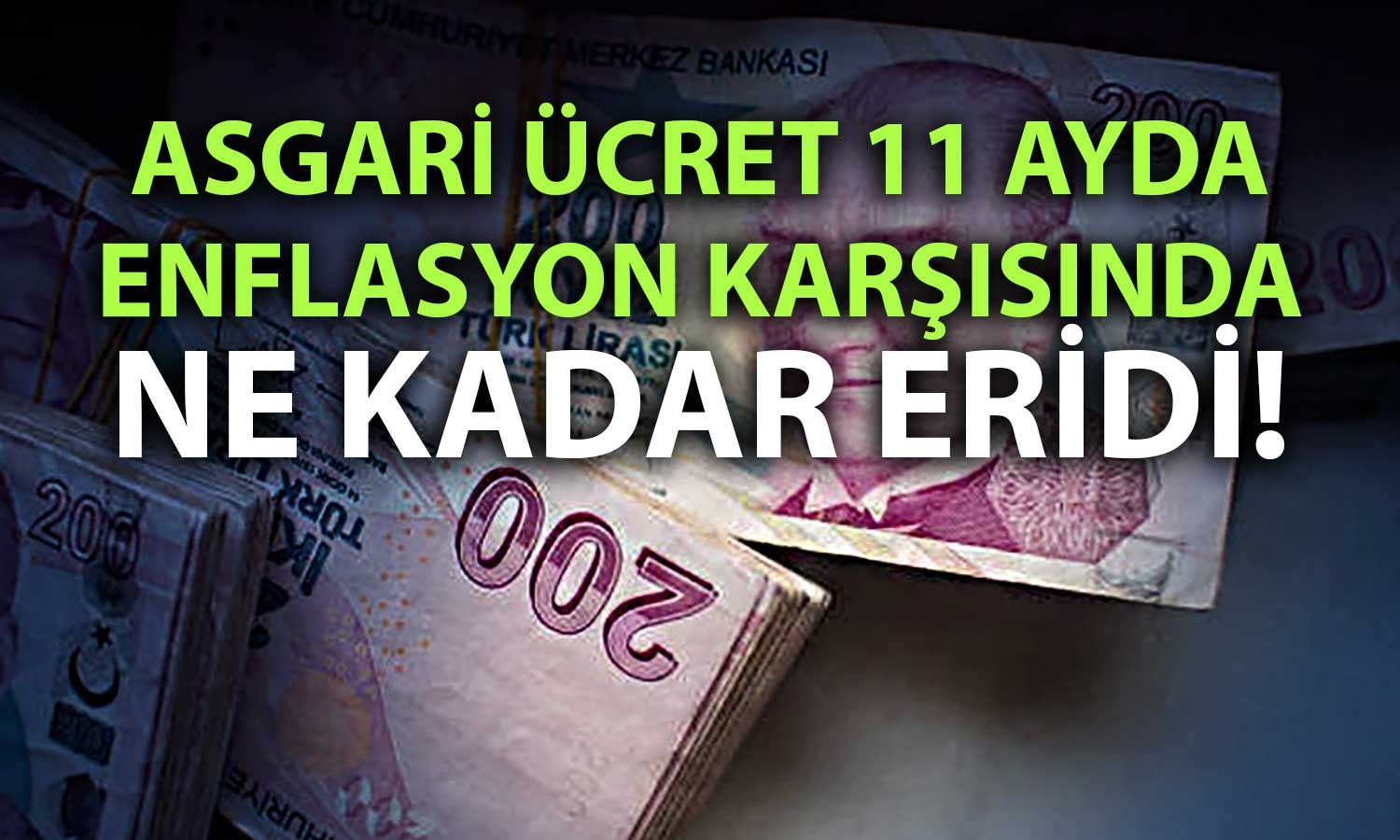 DİSK-AR açıkladı: Asgari ücretlinin enflasyon kaybı ne oldu?