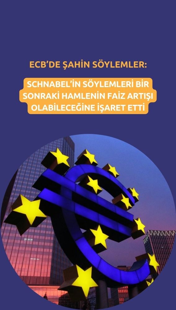 ECB/Schnabel: Bir sonraki faiz hamlesi artış olabilir