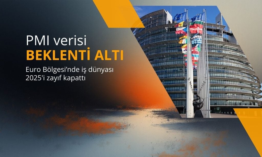 Euro Bölgesi’nde iş dünyası 2025’i zayıf kapattı: PMI beklenti altı