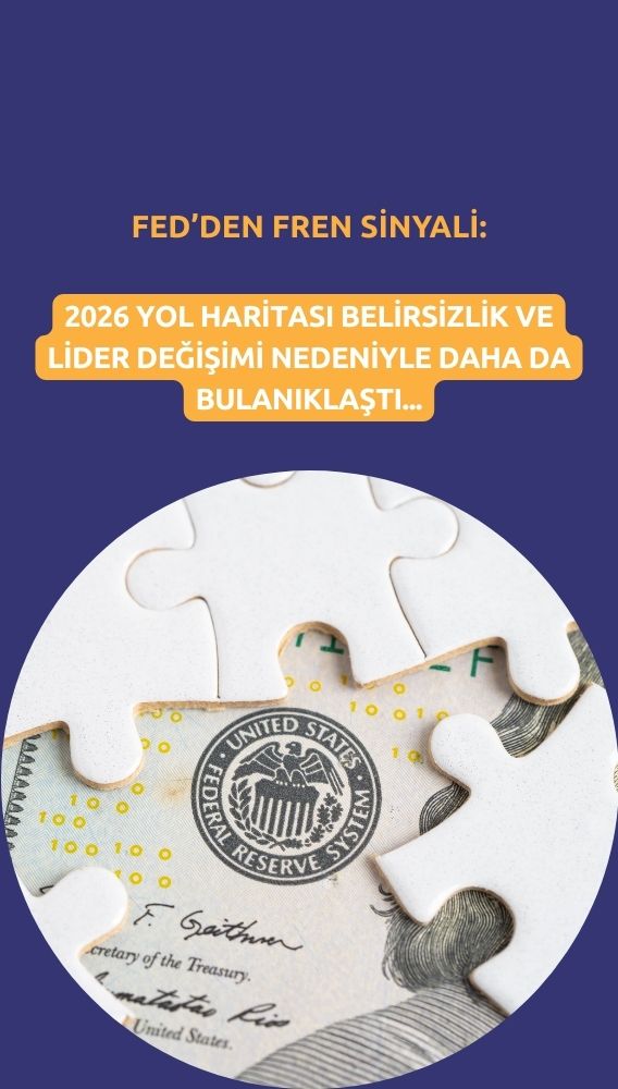 Fed'den fren sinyali: 2026 yol haritası belirsizliklerle dolu