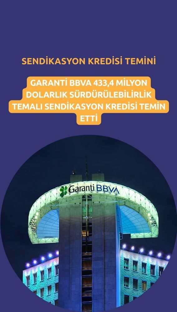 Garanti BBVA (GARAN) sendikasyon kredisi teminini açıkladı