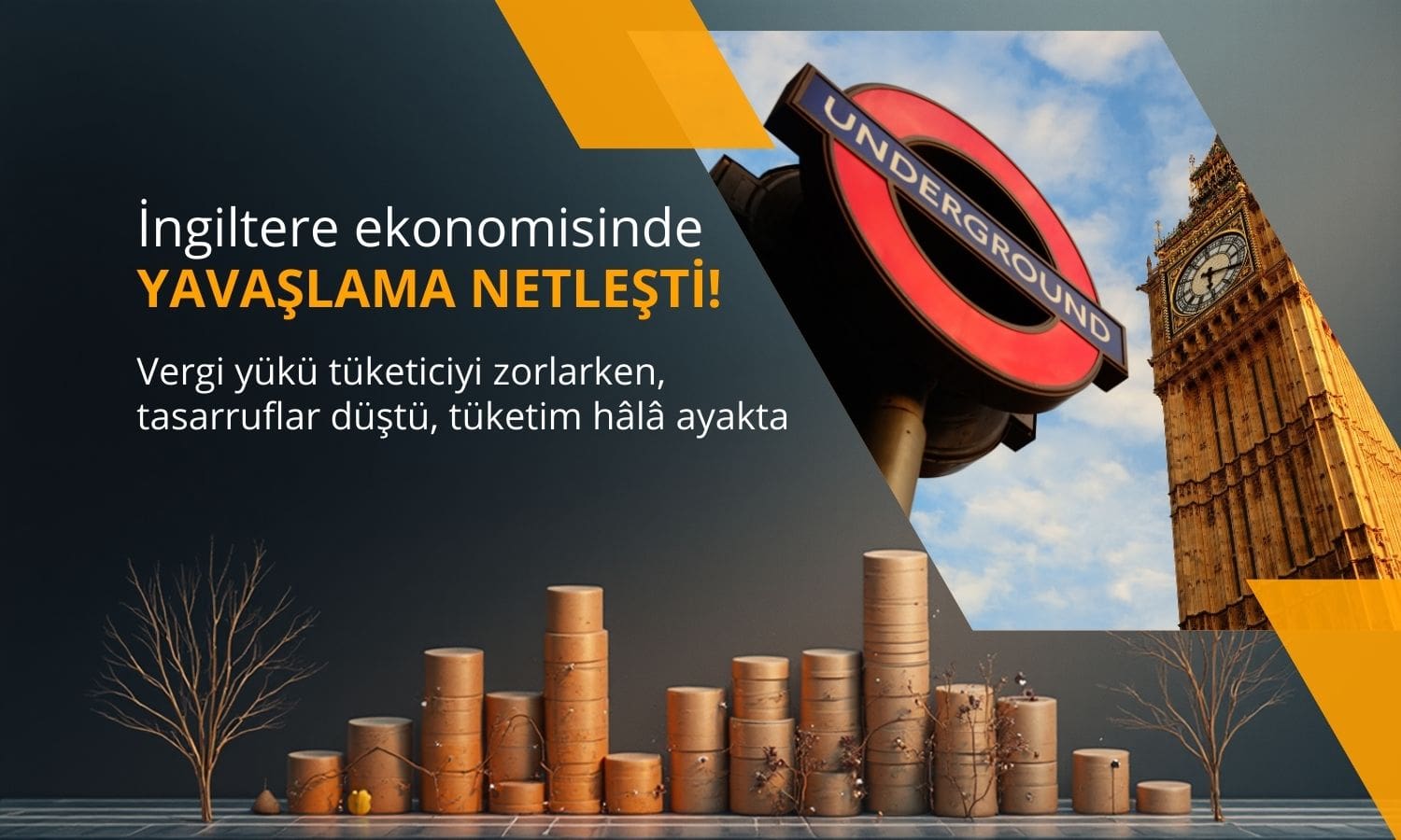 İngiltere’de vergi yükü tüketiciyi zorluyor, ekonomide yavaşlama netleşti