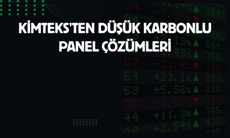 Kimteks’ten çevreci sandviç panel hamlesi