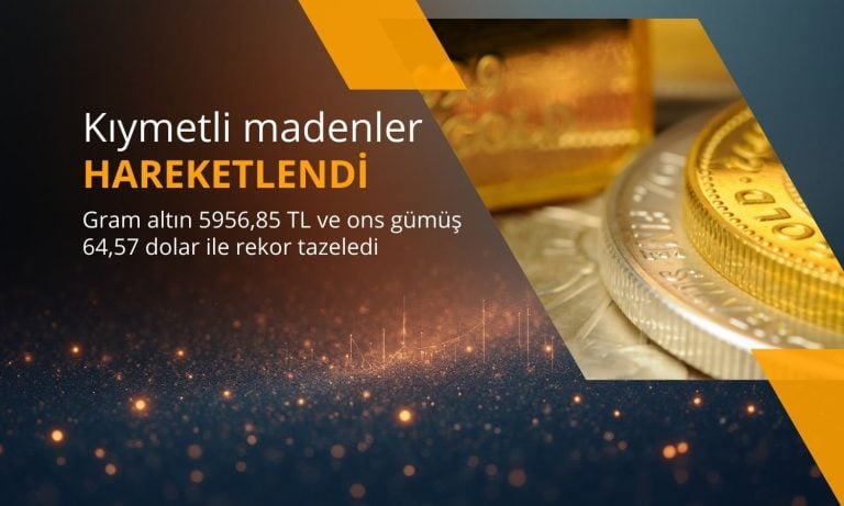 Kıymetli madenler güçlendi: Gram altın ve gümüşte yeni zirveler