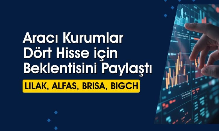 LILAK, BRISA, ALFAS ve BIGCH için hedef fiyat açıklandı