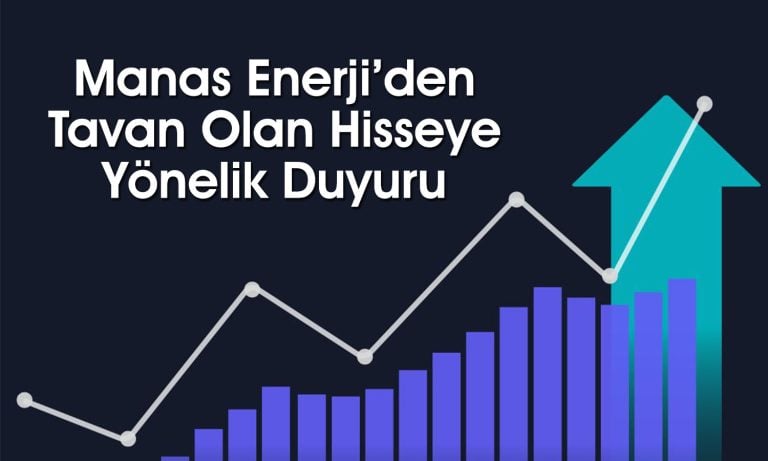 Manas Enerji tavandan inmiyor! Şirketten açıklama geldi