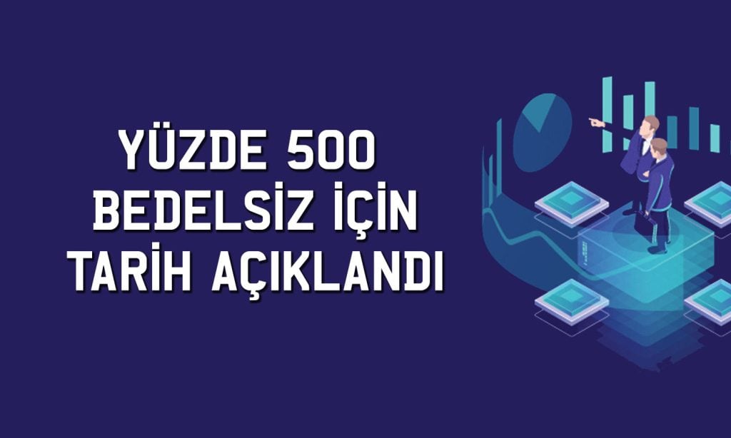 Niğbaş (NIBAS) yüzde 500 bedelsiz için tarih verdi