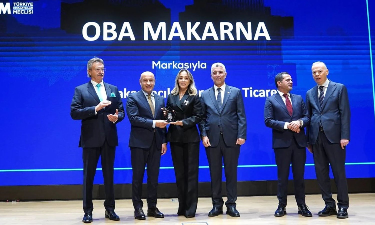 Oba Makarna, ihracat gücüyle Turqality ödülüne layık görüldü