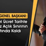 Özgür Özel: Asgari ücret kabul edilemez, 2026 sefalet yılı olacak