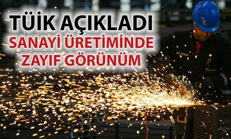 Sanayi üretimi Ekim’de aylık bazda geriledi: Yıllık artış sürdü
